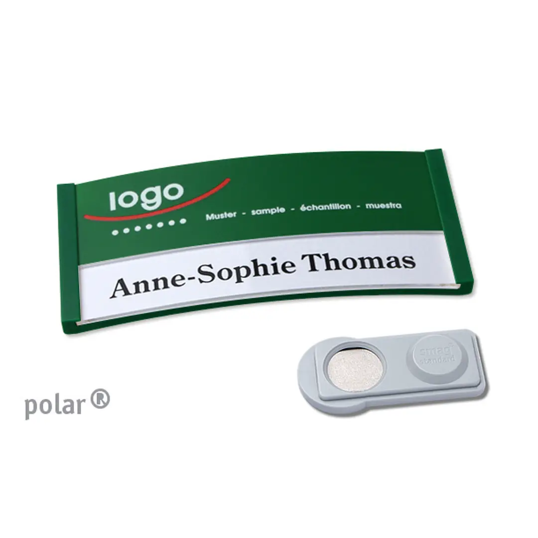 Namensschilder Color-Print ➤ polar® 30 - Grün