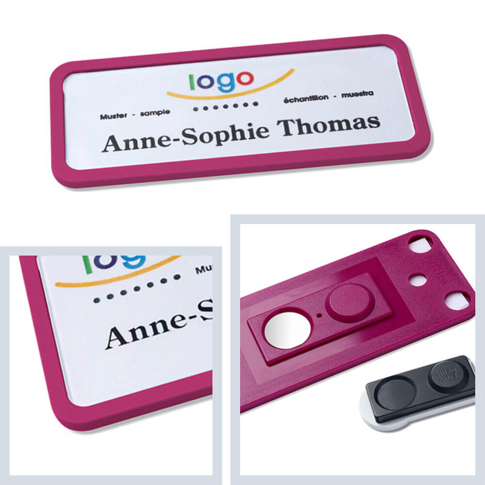 office® 30 Namensschilder, smag EXTRA - Fuchsia