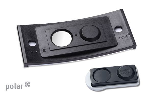 Namensschilder bedruckt ➤ polar® 30 Extra - Schwarz
