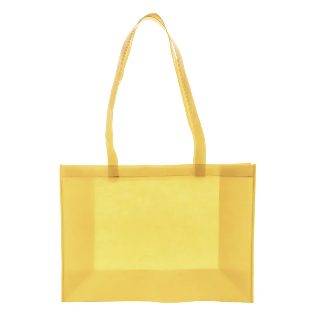 Personalisierte rPET-Einkaufstasche "Guzzin" - Gelb