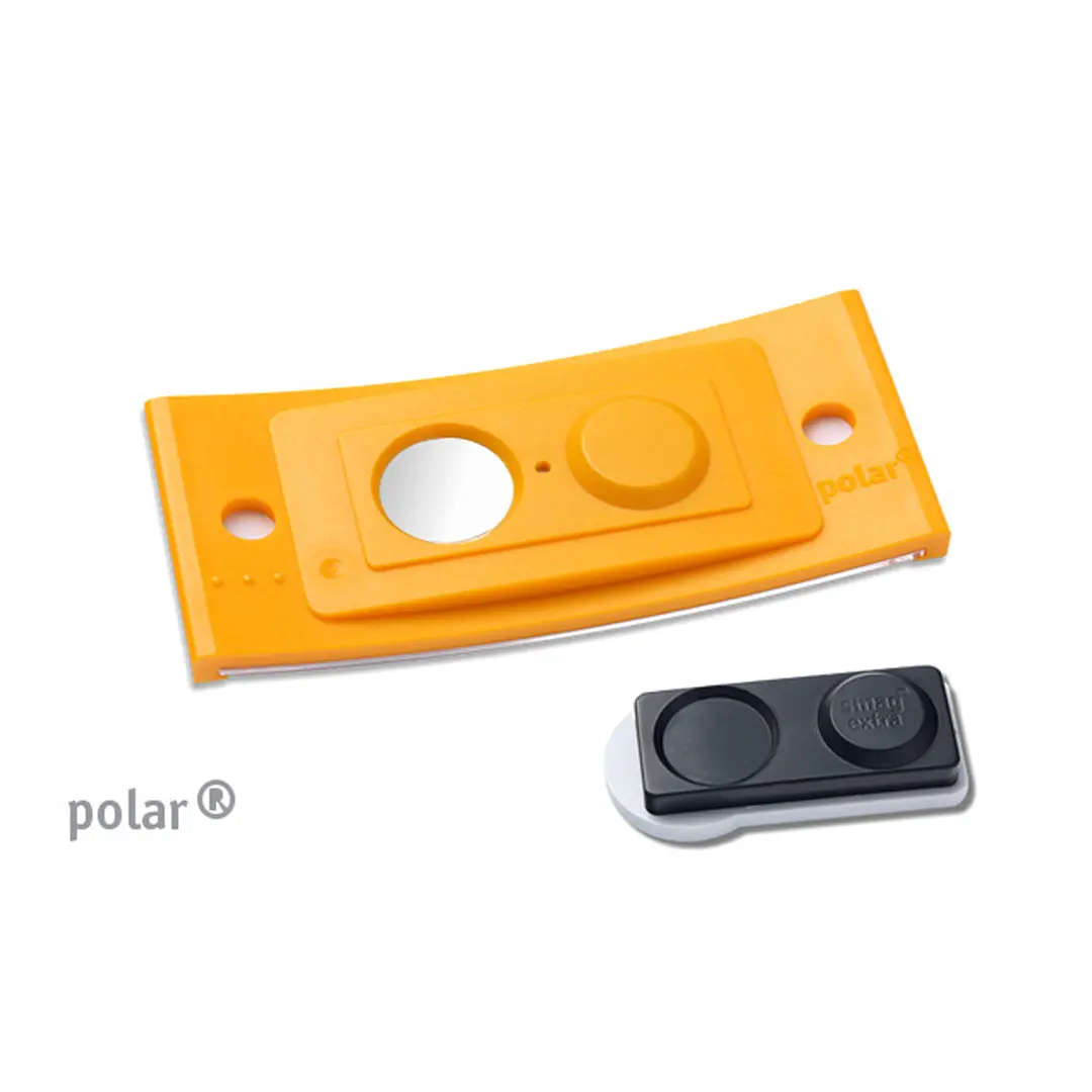 Namensschilder bedruckt ➤ polar® 30 Extra - Gelb