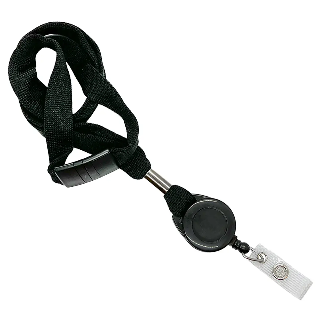 Tube Lanyard mit Jojo - Schwarz