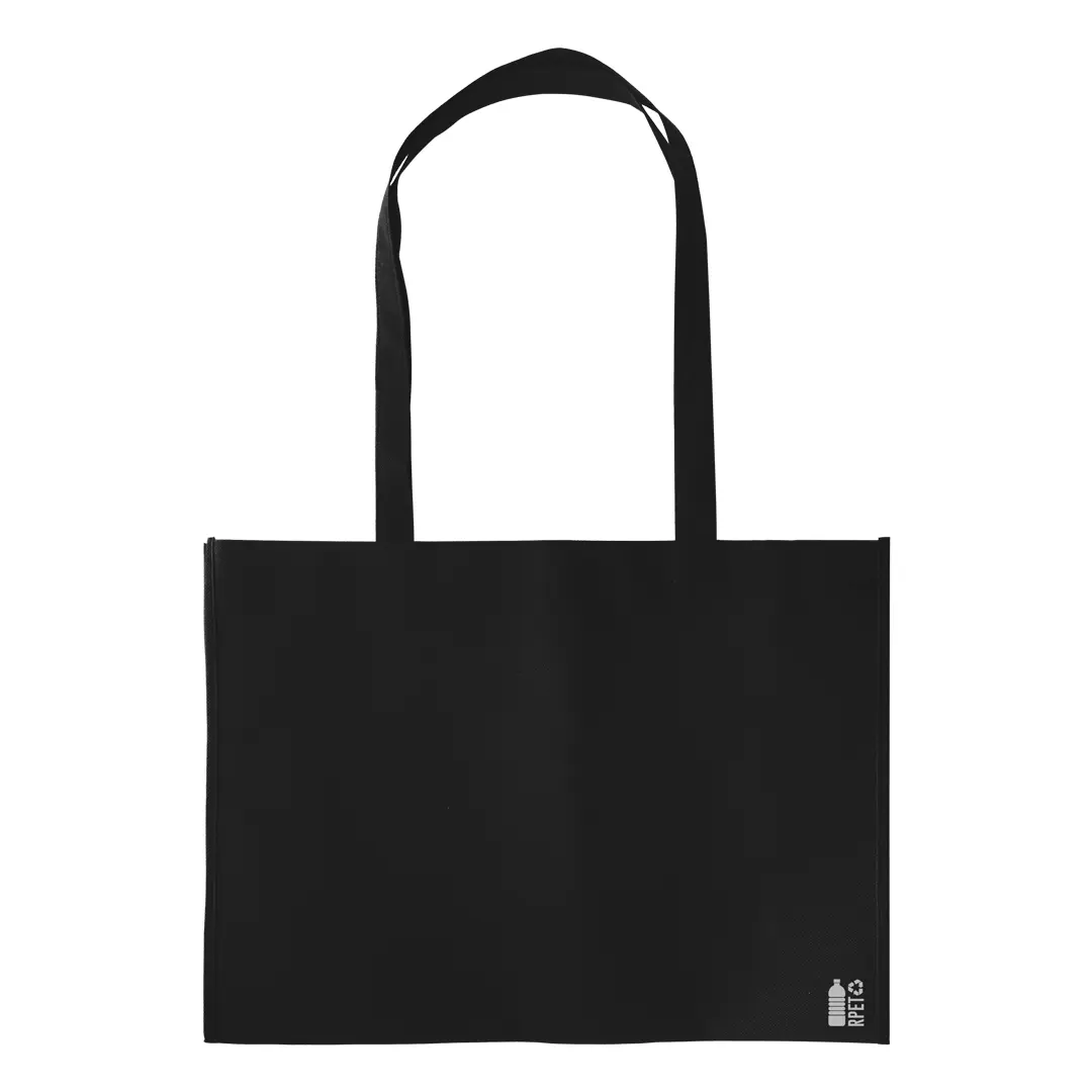 Personalisierte rPET-Einkaufstasche "Guzzin" - Schwarz