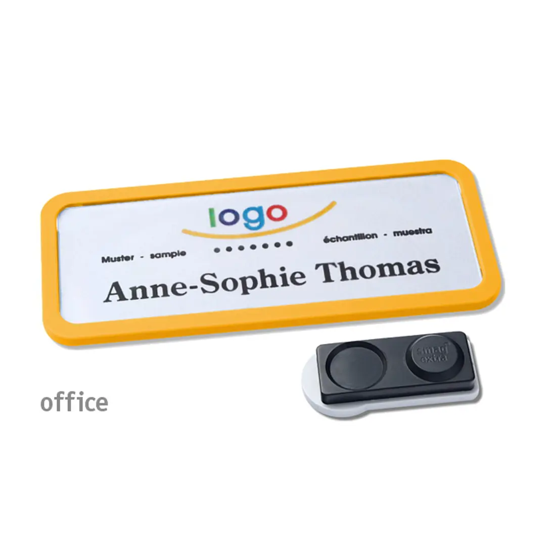 office® 30 Namensschilder, smag EXTRA - Gelb