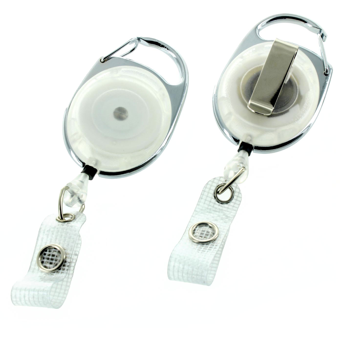 Ausweisjojo ''PremiumFlex'' - Weiß Durchscheinend