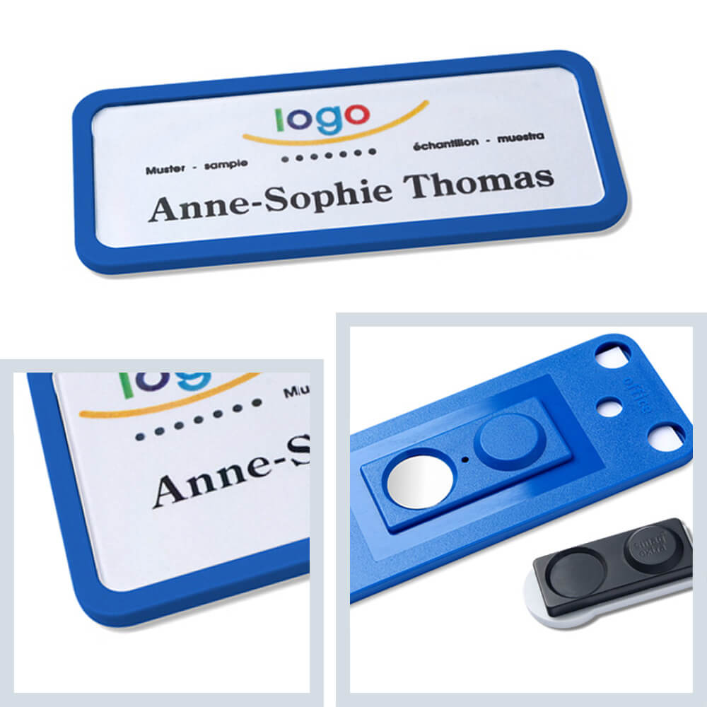 office® 30 Namensschilder, smag EXTRA - Blau