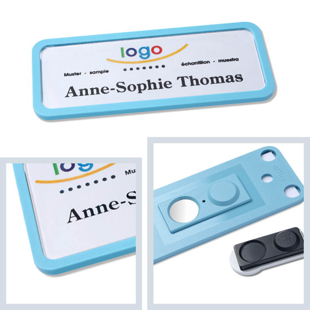 office® 30 Namensschilder, smag EXTRA - Pastellblau