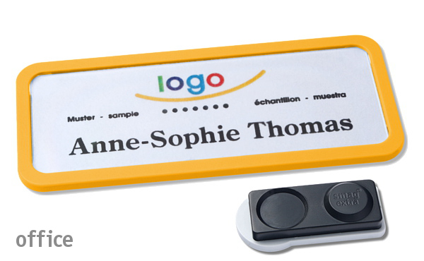 office® 30 Namensschilder, smag EXTRA - Gelb