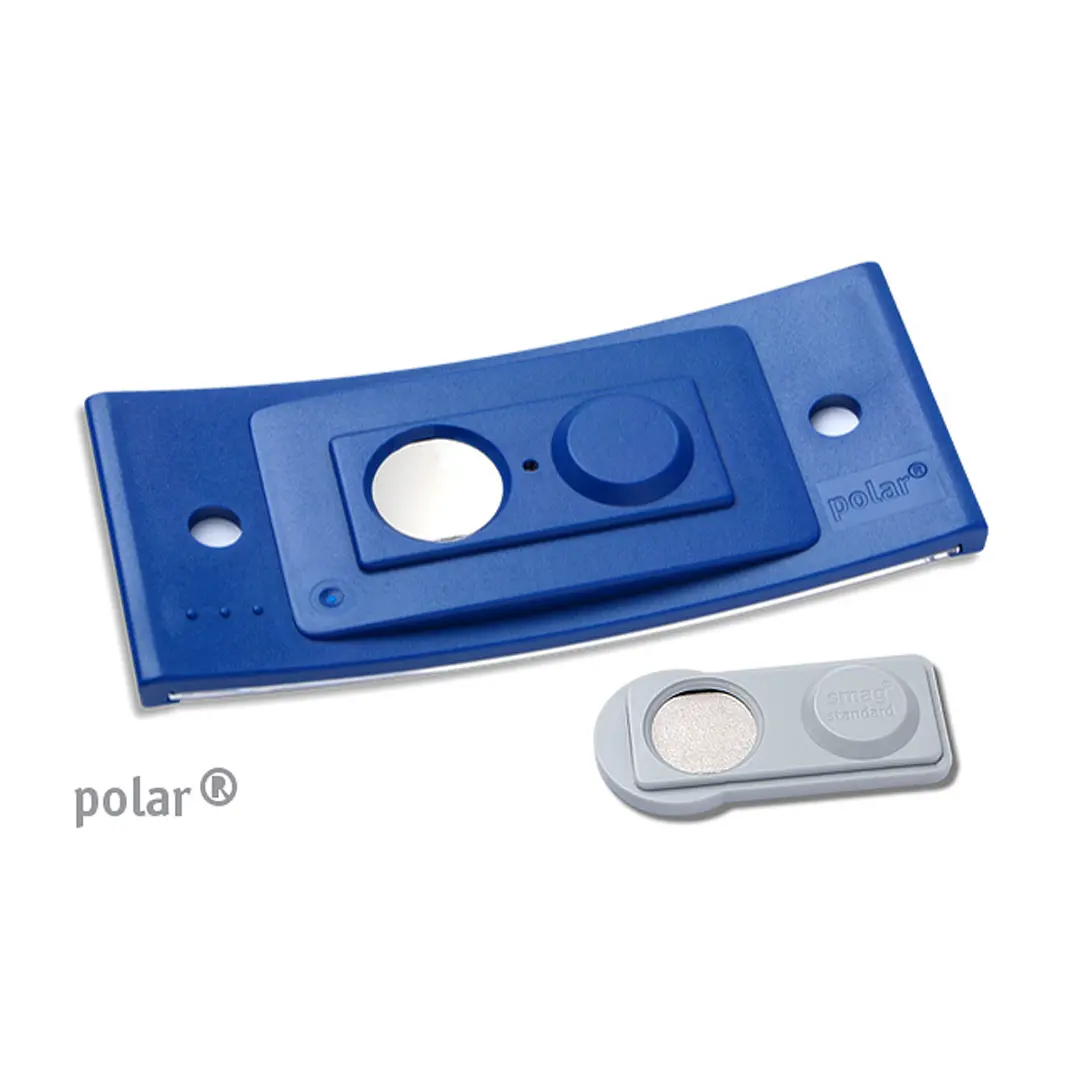 Namensschilder Color-Print ➤ polar® 35 - Blau
