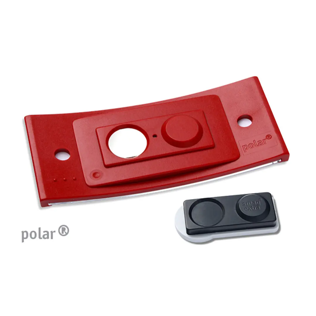 Namensschild Color-Print ➤ polar® 35 extra - Rot