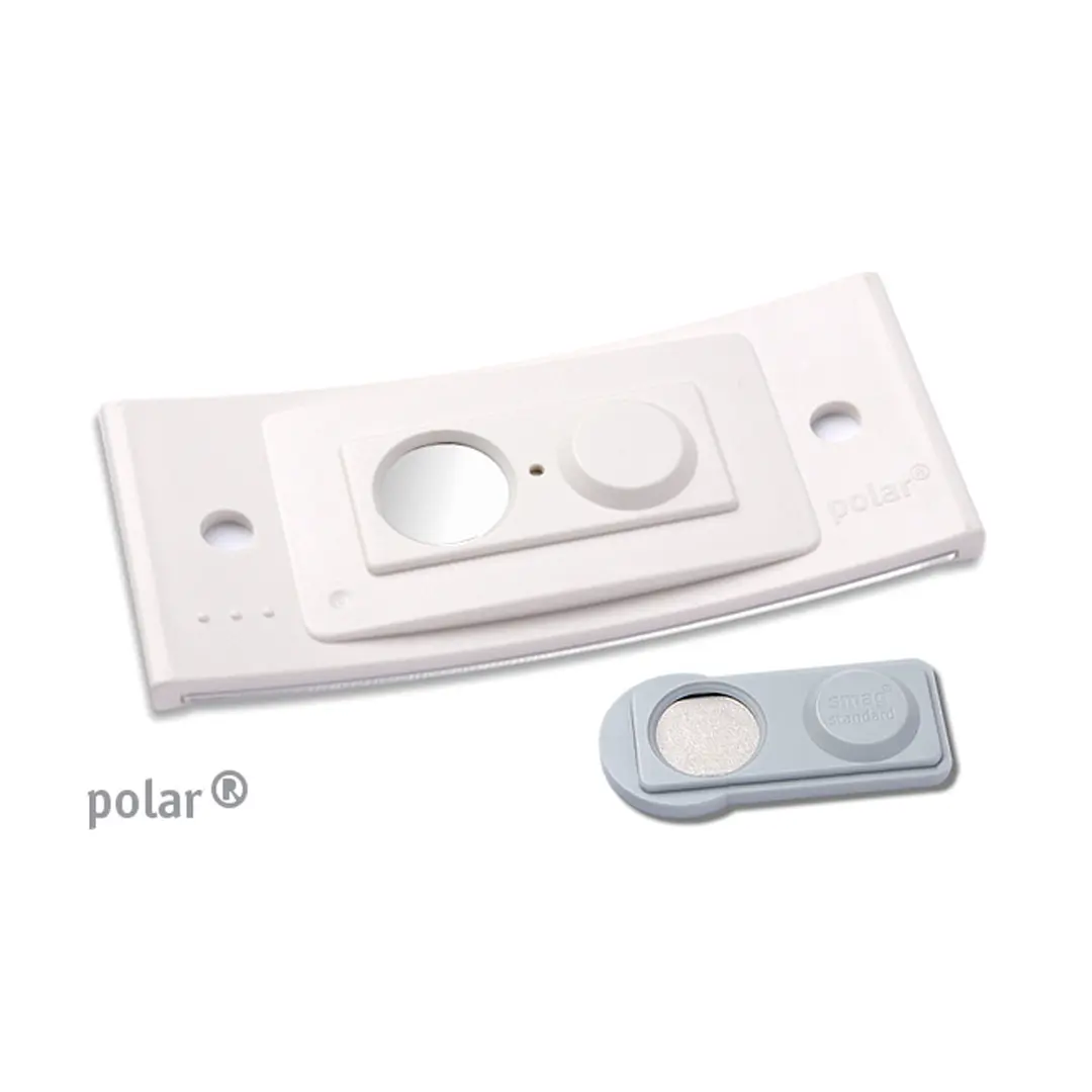 Namensschilder Color-Print ➤ polar® 35 - Weiß