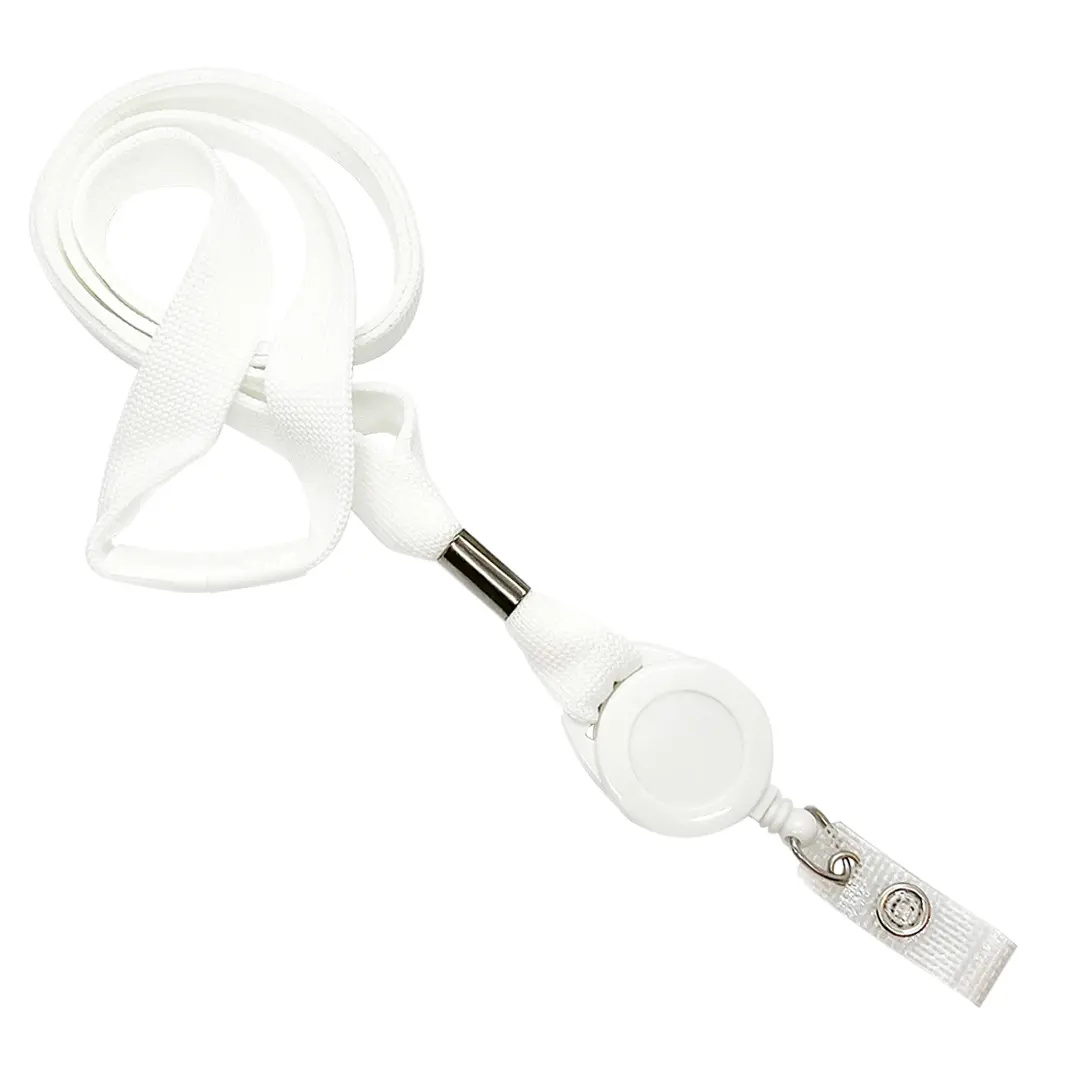 Tube Lanyard mit Jojo - Weiß