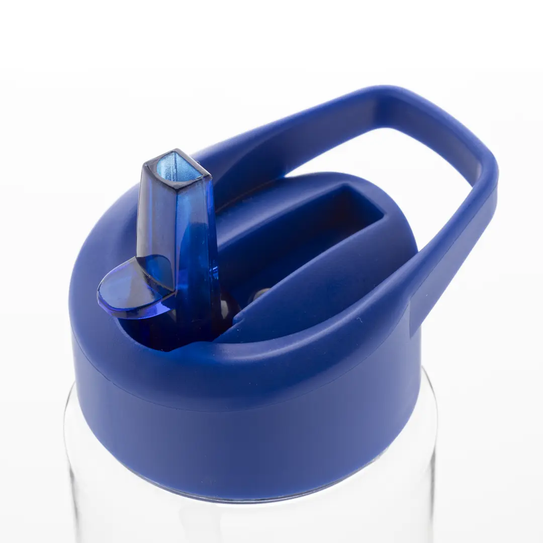 Personalisierbare RPET Trinkflasche "Fitty" - Blau