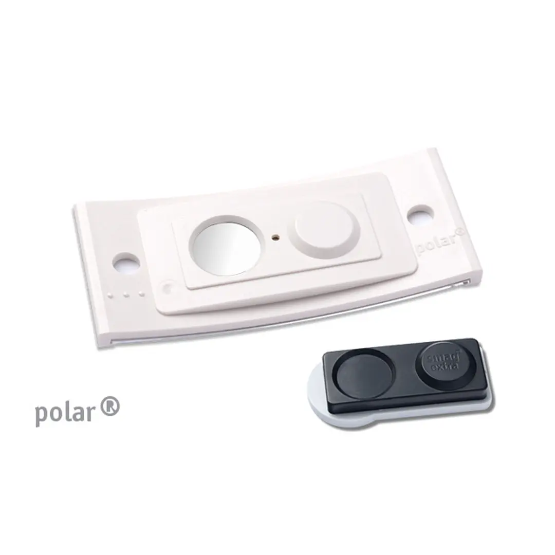 Namensschilder bedruckt ➤ polar® 30 Extra - Weiß