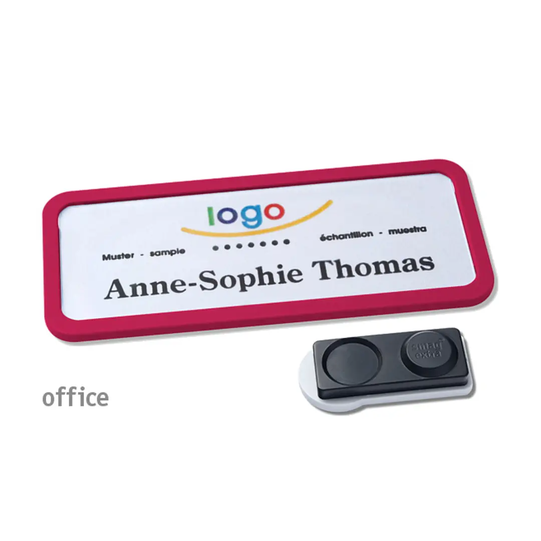 office® 30 Namensschilder, smag EXTRA - Fuchsia