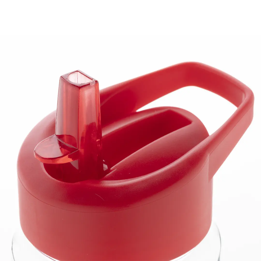 Personalisierbare RPET Trinkflasche "Fitty" - Rot