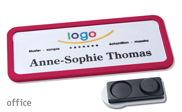 office® 30 Namensschilder, smag EXTRA - Fuchsia