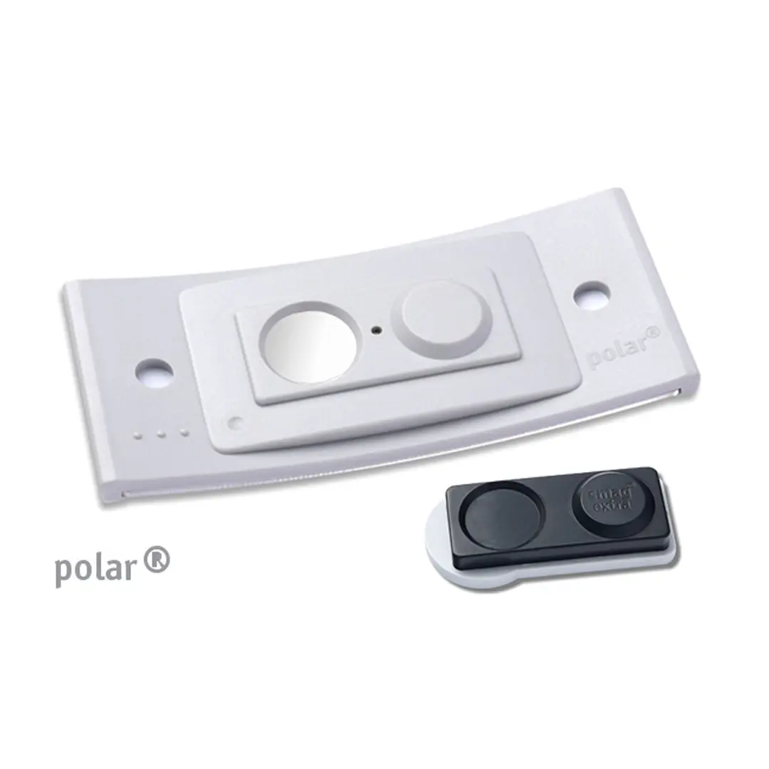 Namensschild Color-Print ➤ polar® 35 extra - Hellgrau