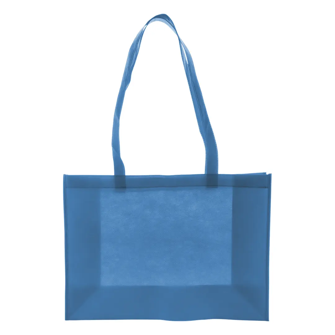 Personalisierte rPET-Einkaufstasche "Guzzin" - Blau