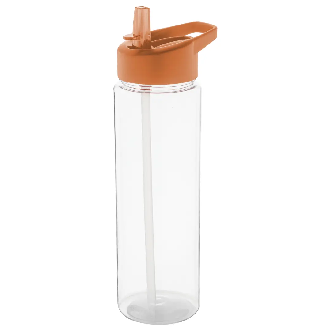 Personalisierbare RPET Trinkflasche "Fitty" - Orange