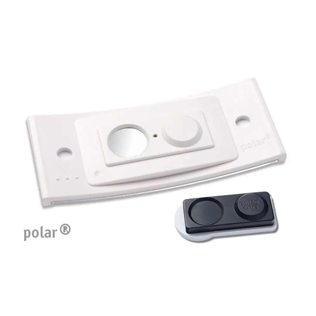 Namensschild Color-Print ➤ polar® 35 extra - Weiß