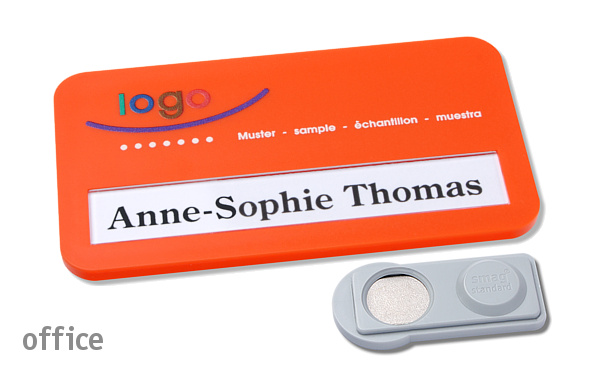 Namensschilder Color-Print ➤ office® 35 - Orange