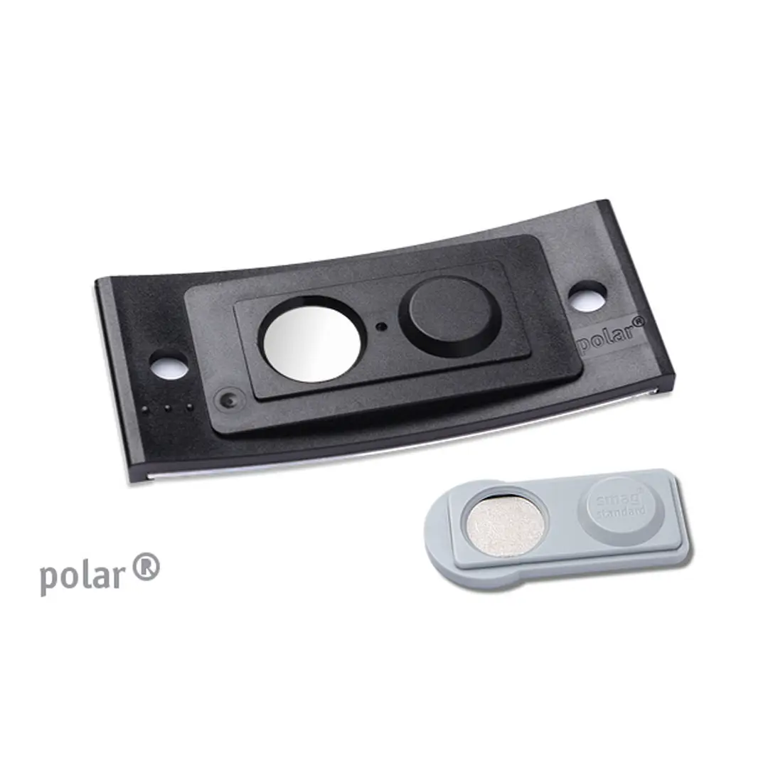 Namensschilder Color-Print ➤ polar® 30 - Schwarz
