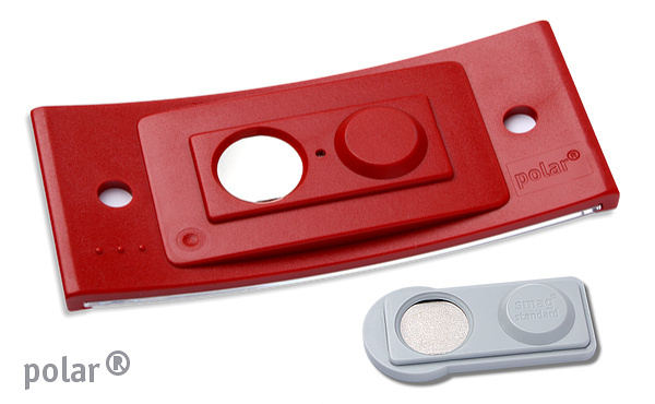 Namensschilder Color-Print ➤ polar® 35 - Rot