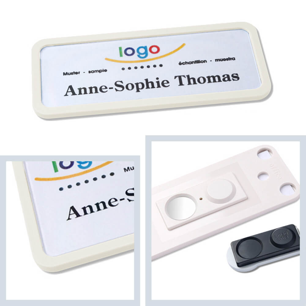 office® 30 Namensschilder, smag EXTRA - Weiß 