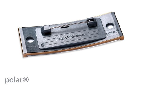 polar® 20 Namensschilder, Nadel - Gold